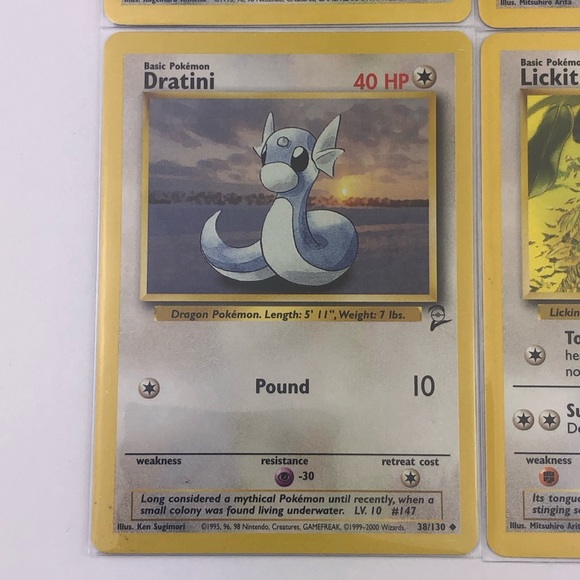 Pokemon Vintage Card Normal Type Lot G - Picture 4 of 10